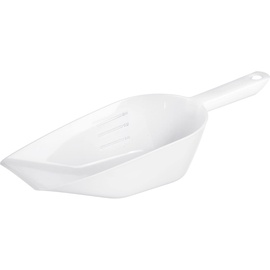 Westmark Back-/Abwiege-/Abfüllschaufel, Füllvolumen: 1400 ml, Kunststoff, Halvar, Weiß, 90992251