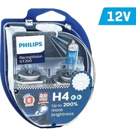 Philips RacingVision GT200 H4 60/55W 2er-Pack 12342RGTS2