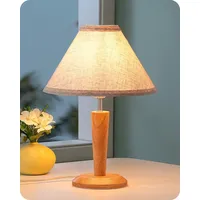 EDISHINE Tischlampe Beige