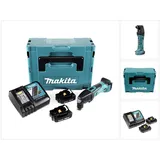 Makita DTM 50 RAJ Akku Multitool Oszillierer 18 V + 2x Akku 2,0 Ah + Ladegerät + Makpac