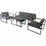 ACAMP Space Lounge-Set anthrazit/grau