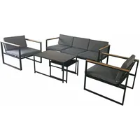 ACAMP Space Lounge-Set anthrazit/grau
