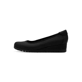 Jana Damen Ballerina Vegan 8-22361-46 Ballerinas, Black, 40 EU