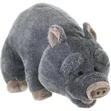 Wild Republic - Kuscheltier - Cuddlekins Hängebauchschwein, - Grau