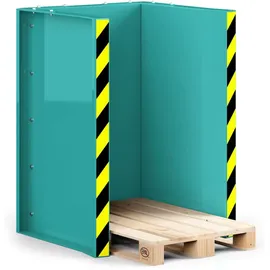 R+R INDUSTRIETECHNIK Rr Industrietechnik Paletten Stapel Station Rps-10 Bxtxh 1020x945x1425 mm Ral 5018 Türkisblau