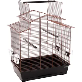 Karlie Vogelkäfig Freya 59 x 38,5 x 65,5 cm kupfer/schwarz