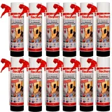 Fischer Zargenschaum Montageschaum Schnellschaum PU 400 B2 - 2K - 12 Stück