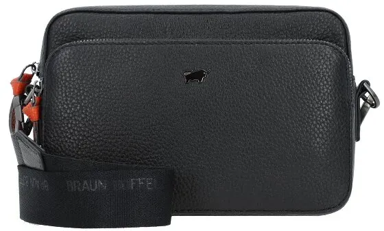 Braun Büffel Novara Umhängetasche Leder 22 cm  schwarz