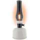 Schwaiger Außen-Tischleuchte Aluminium dimmbar IP44 200 lm beige