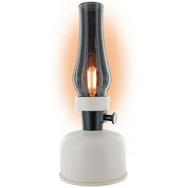 Schwaiger Außen-Tischleuchte Aluminium dimmbar IP44 200 lm beige