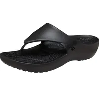 Crocs,Damen,Kadee Wedge Flip,Schwarz,36-37