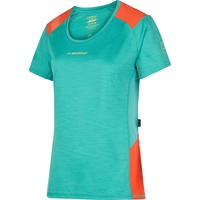 La Sportiva Compass T-shirt Women lagoon/cherry tomato (638322) L