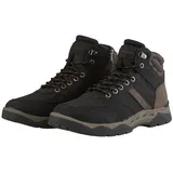 Tom Tailor Schnürstiefel Herren Schwarz 44