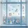 yabaduu Fensterbilder 3x DIN A4 Bögen Fensterfolie Sticker für Kinder Badezimmer Kinderzimmer Wohnzimmer Aufkleber Fensteraufkleber wasserfest Y076 (08 Einhörner)