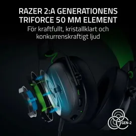 Razer BlackShark V3 X HyperSpeed Xbox Schwarz