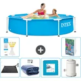 Frame Pool Rund - 244x51 Cm - 7-teilig  S166