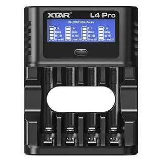 XTAR L4 Pro, Ladegerät