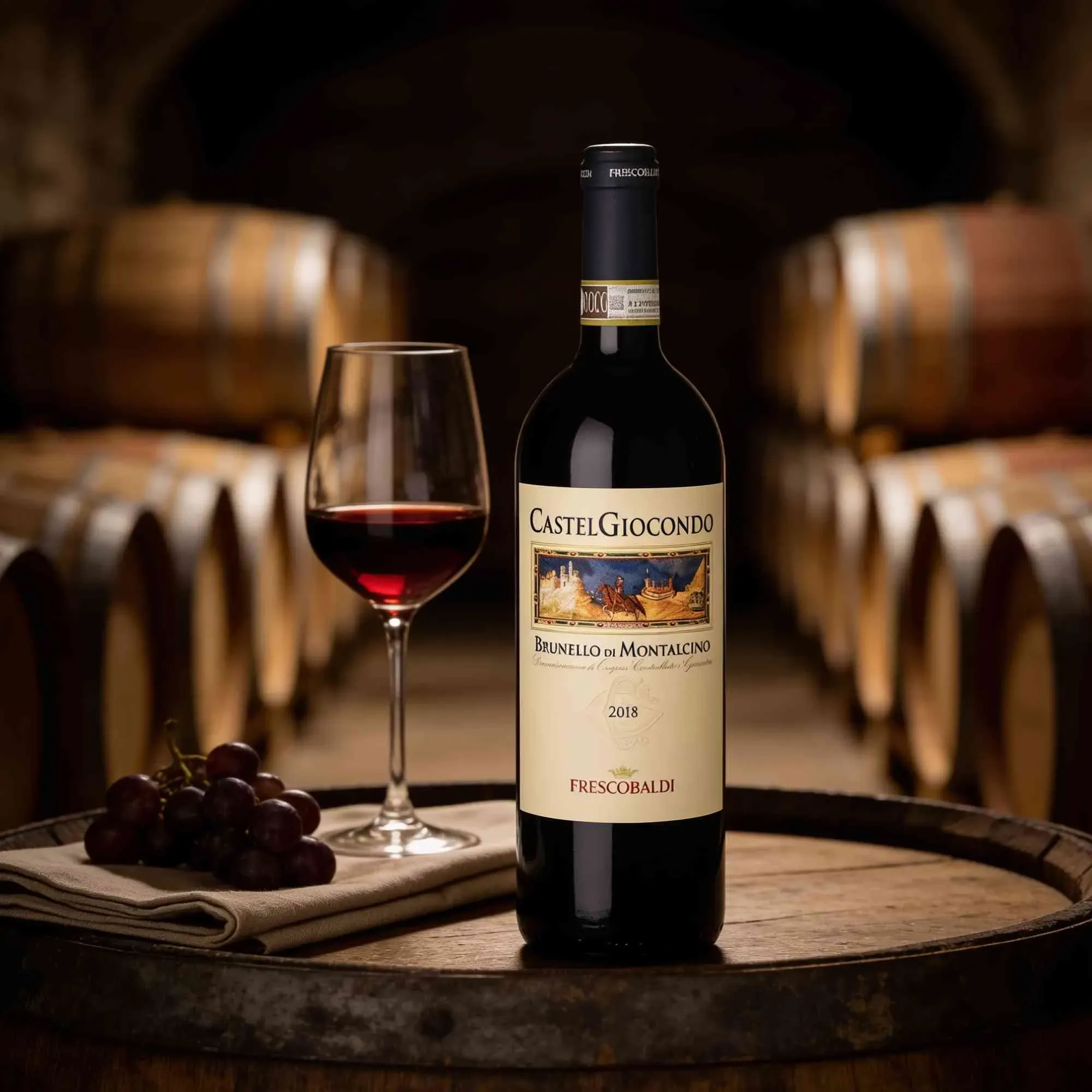 Marchesi de Frescobaldi 2018 Castelgiocondo Brunello di Montalcino 2018 Sangiovese Italien