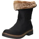 Rieker Damen Halbschaft Stiefel schwarz | Gr.: 38