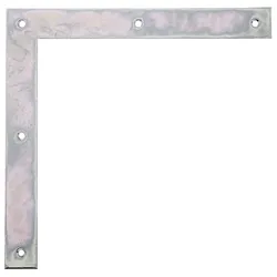 Alberts® Tor-Winkel, Lieferung paarweise in VE, galv. verzinkt dickschichtpassiviert, HxLxB 250x250x30 mm 313043