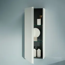 Laufen Lani Halbhochschrank 90 x 35,3 x 184 cm Multicolor Glas/MDF