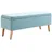 Homcom Truhenbank Hellgrün 110 x 39 x 45 cm
