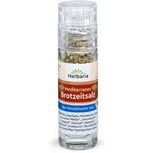 Herbaria Mediterranes Brotzeitsalz Mini-Mühle bio