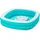 BESTWAY Family Pool Sippin Summer 218 x 218 x 48 cm blau inkl. Ablassventil