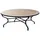Marrakesch Orient & Mediterran Interior Mosaiktisch Ø 120 x 45 cm Beige/Weiß
