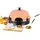 EMERIO Pizzarette schwarz-orange