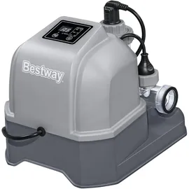 BESTWAY Salzwasseranlage Hydrogenic 12 g/h grau