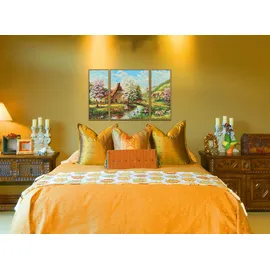 Schipper Malen nach Zahlen Meisterklasse Triptychon - Ländliche Idylle