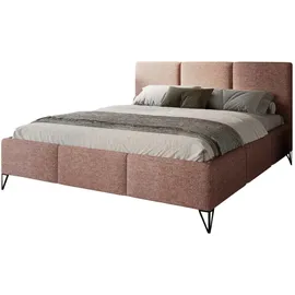 Mirjan24 Polsterbett Rosa, Textil, Rechteckig, 140x200 cm, Schlafzimmer, Betten, Polsterbetten