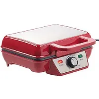 Waffeleisen für belgische Waffeln mit stufenloser Temperatur-Regelung