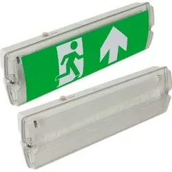 LED-Notleuchte V-LUX Standard, Wand-/Deckenmontage, Batterie, 3 Stunden