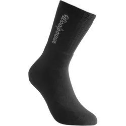 Woolpower Socks Classic Logo 400 / Merino Socken black - 36-39