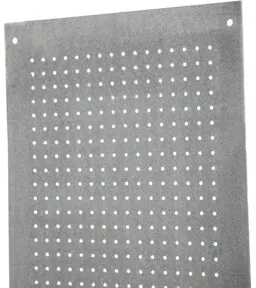 Regalwerk BERT-Seitenwand Lochblech H x T 2325 x 600 mm incl. Nieten