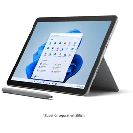 Microsoft Surface Go 4 10.5'' 8 GB RAM 256 GB SSD Wi-Fi W11 platin für Unternehmen