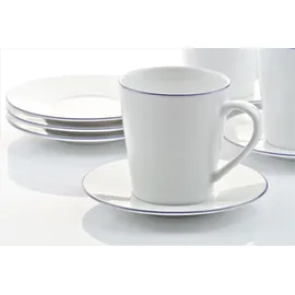 Retsch Heike Blaurand Becherset 6-tlg. blau/weiß