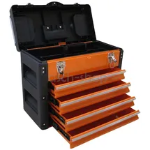 ASS Altenburger METALL Werkzeugkiste mit 8 Funktionen orange
