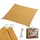 Relaxdays Sonnensegel, HDPE Beige,