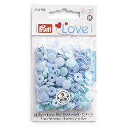 Prym Love Color Snaps Mini Hellblau
