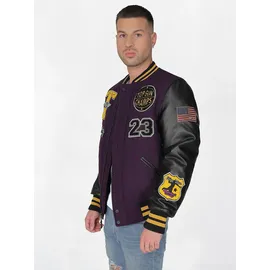 Top Gun Collegejacke lila M