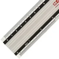 M+R M + R Lineal 20,0 cm, silber