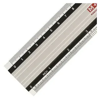M+R M + R Lineal 20,0 cm, silber