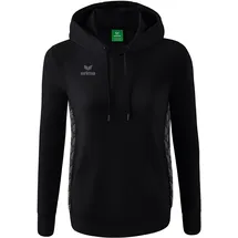 Erima Essential Team Kapuzensweat schwarz, 34