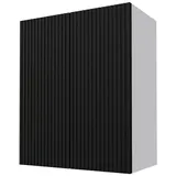 Feldmann-Wohnen Hängeschrank Avellino 60 x 32,5 x 72 cm Schwarz