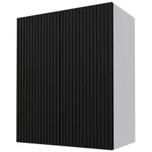 Feldmann-Wohnen Hängeschrank Avellino 60 x 32,5 x 72 cm Schwarz