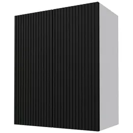 Feldmann-Wohnen Hängeschrank Avellino 60 x 32,5 x 72 cm Schwarz