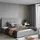 petits-meubles Bett mit Bettkasten 180 x 200 cm Grau